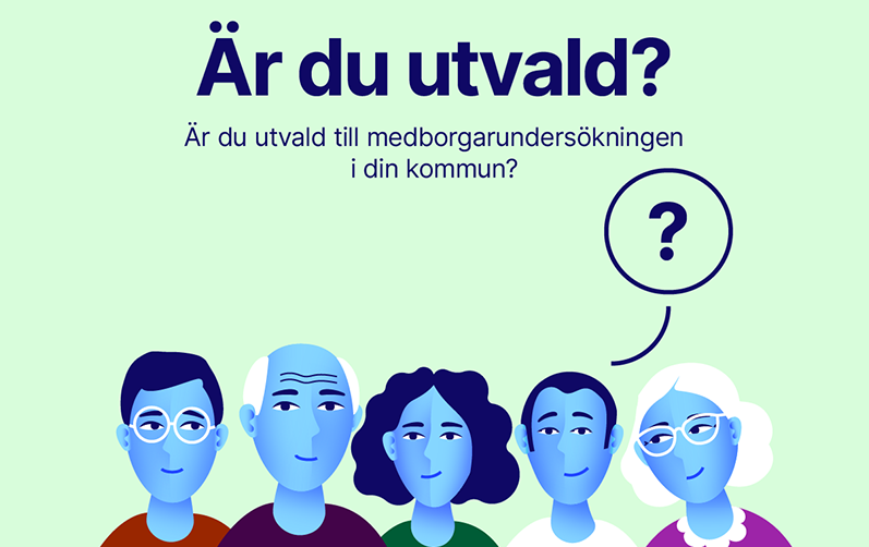 Har du blivit utvald? Nu startar medborgarundersökningen 2026