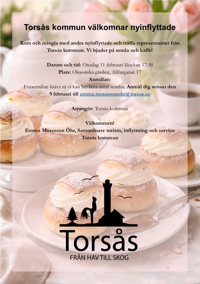 Välkomstträff för nyinflyttade