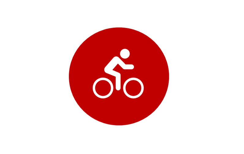 Pliktogram Cykel