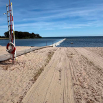Sandstrand vid havet