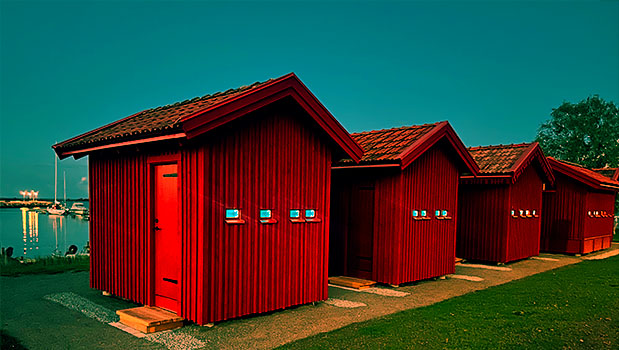 Sjönära bodar i Bergkvara – en ny mötesplats tar form