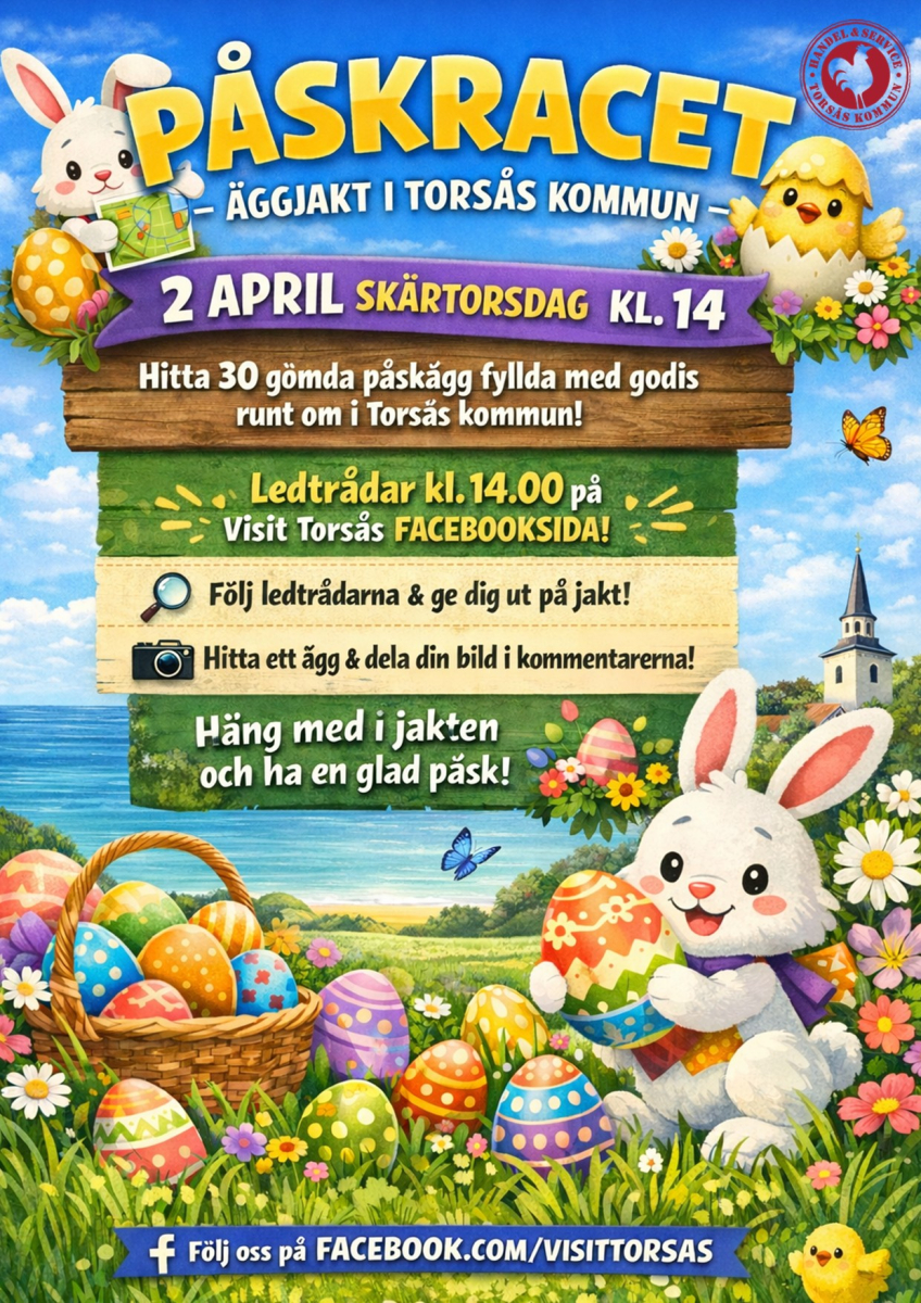 PÅSKRACET – äggjakt i Torsås kommun
