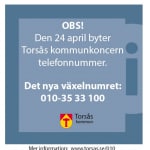 010 – Torsås kommunkoncern får nytt nummer